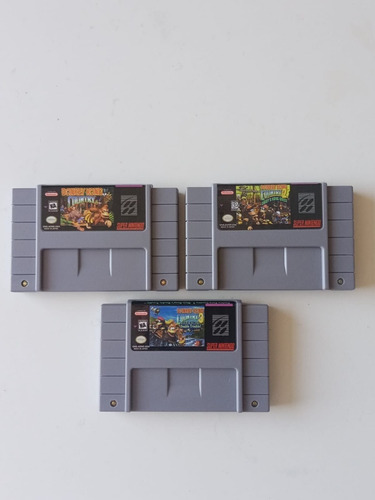 Donkey Kong Country 1, 2 Y 3 Saga Completa Super Nintendo