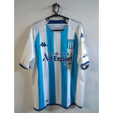 Remera De Racing Club. Kappa. Modelo 2023. 