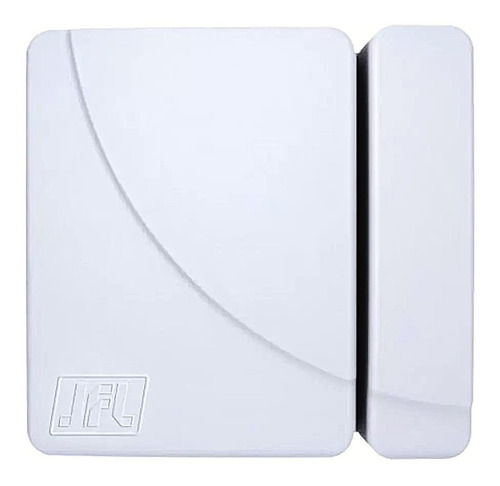 Sensor De Abertura Sem Fio Jfl Sht-fit Design Ultra Fino Branco