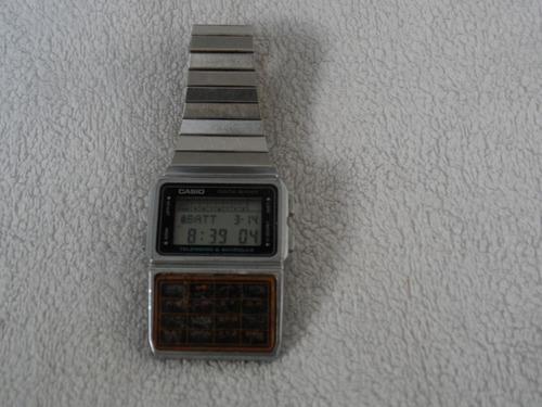 Reloj Casio 676 Dbc-610 Databank Telememo Japones Vintage