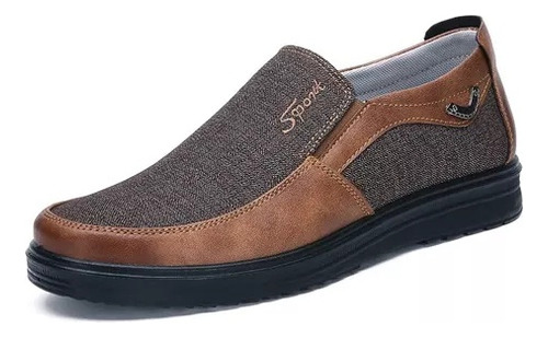 Lefu Shoes Zapatos De Empalme De Cuero Para Hombre