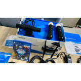 Playstation Vr Con 2 Ps Move, Cámara Y 1 Juego Físico