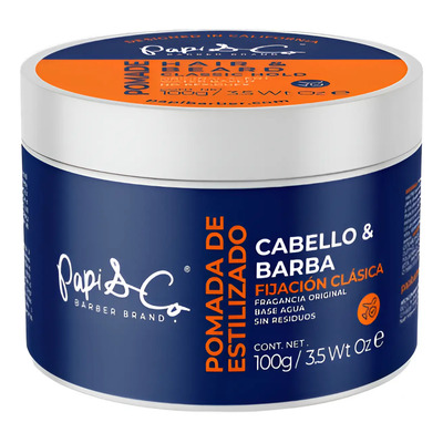 Pomada Classic Hold Papi & Co 100g Cera Para Cabello Y Barba | Envío gratis