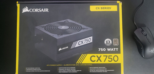 Fonte Corsair Cx-m Series Cx750 - 750w Black 100v/240v