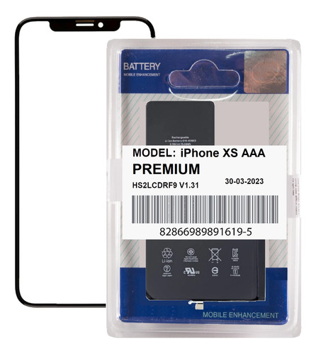 Battria Compatível iPhone XS A1920 A2097 A2098 A2100 + Tela!