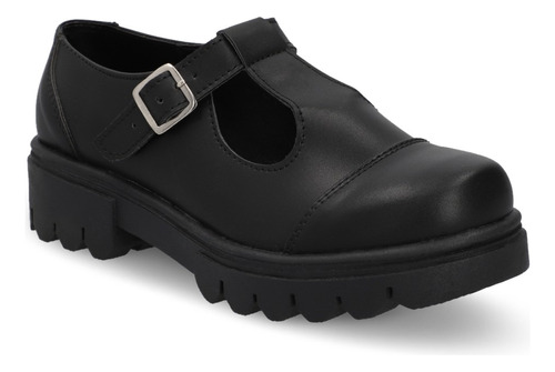 Zapato Casual Negro Con Adorno 488-08