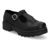 Zapato Casual Negro Con Adorno 488-08