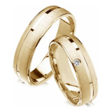 Anillos De Matrimonio Oro Amarillo 14k 6mm Confort