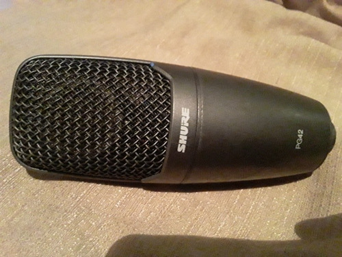 Shure Pg 42 Xlr Condenser Condensador