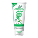 Creme Esfoliante De Limpeza P/ Os Pés Flores E Vegetais 200g