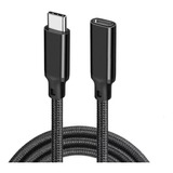 Extensor Usb Tipo C 3.1 Gen2 P/ Usb C Femea 10gbps 2 Mt + Nf