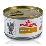 Alimento Royal Canin Veterinary Diet Urinary S/o Para Gato Adulto Sabor Mix En Lata De 145g