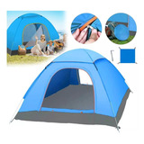 Tienda Casas De Campaña 3-4 Personas Camping El Gran Espacio