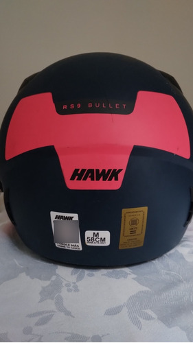 Casco Para Moto Hawk Rs9 Bullet