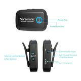 Saramonic - Kit De Micrófono Inalámbrico De Ultra Compacto D