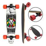 Skate Longboard Ja Montado Pgs - Original Vários Desenhos