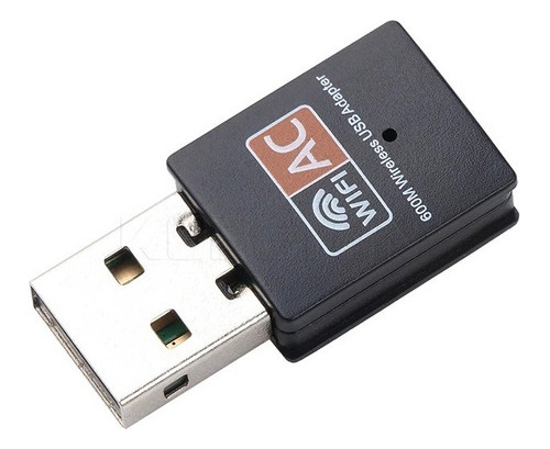 Adaptador Receptor Wireless Usb Wi-fi 5ghz Dual Band