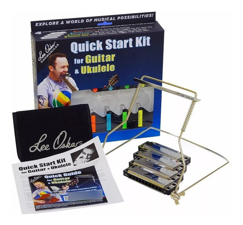 Set De Armonicas Lee Oskar + Accesorios Quick Start Kit