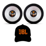 2 Subwoofers 15'' Tornado Jbl 2800w 4 Ohms + Boné Jbl Brinde