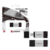 Pendrive Usb-c 3.2 256gb Kingston Datatraveler80 200mb/s