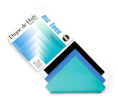 Dique De Hule Dental Mdc Nictone 36 Hojas | Envío gratis