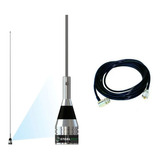 Antena Para Aviação E Cabo Coaxial Rg58 E Conectores