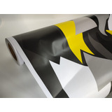 Wrap / Vinil Automotriz Impresión Camuflaje 1 X 1.52 Mts