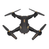 Drone Visuo Xs809s Com Câmera Hd  Black