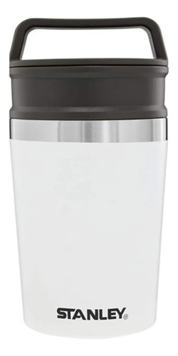 Copo Térmico Stanley Travel Mug Com Tampa 236ml Cor Branco