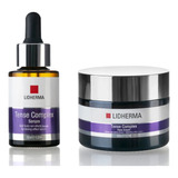 Kit Flacidez Tense Complex Face Cream + Serum  Lidherma