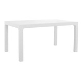 Mesa De Jardin Simil Rattan Plastica 150 X 90 Alejo Ct