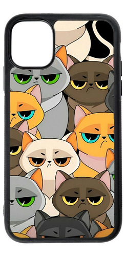 Carcasa Funda Para iPhone 11 Gatitos Diseño 7