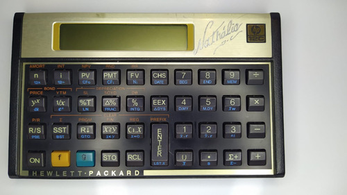 Calculadora Financeira Hp 12c Gold - Original