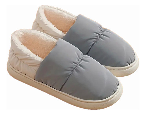 Pantuflas Cómodas Impermeables Abrigadas Unisex De Algodón