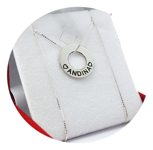 Conjunto Plata 925 Collar Cadena Ruso Personalizado Nombrea3