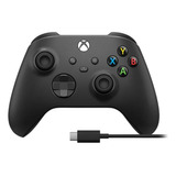 Joystick Inalámbrico Microsoft Xbox Series X|s + Usb-c Black