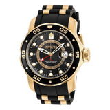 Invicta Men's Pro Diver Collection Gmt 18k Gold-plated