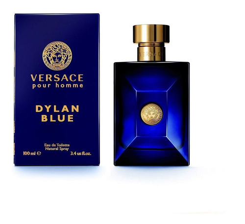 Perfume Dylan Blue 100ml Edt Versace / Devia Perfumes