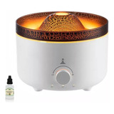 Humificador Difusor De Aromas Volcan Led 500m Esencia Gratis