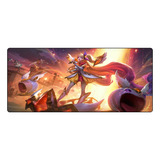 Mouse Pad Gamer League Of Legends Seraphine 90 X 40 Cm Lol