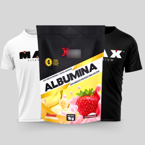 Albumina X-lab 1kg + Camiseta Dry Fit