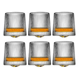 Vasos Vidrio Set De 6 - Whisky  Vodka