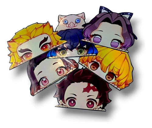 Set Iman Anime Kimetsu No Yaiba Refrigerador Ideal Regalo