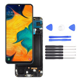 Tela Display Frontal Compatível Galaxy A30 A305 A50 A505 Aro