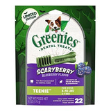 Greenies Scaryberry Sabor Mirtilo Teenie Halloween