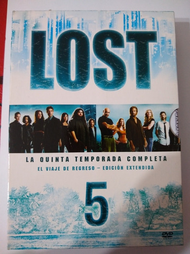 Dvd - Lost Temporada 5 - Original