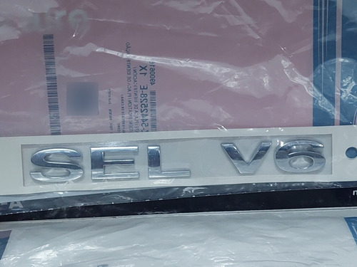 Emblema Maleta Sel V6 Ford Fusin Original Nuevo  Foto 3