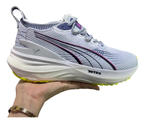 Puma Foreverrun Nitro Tenis Unisex De Estilo Casual Moderno Para Uso Diario