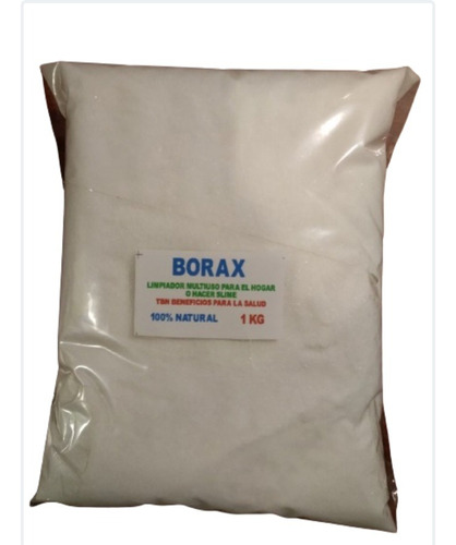 1 Kg Borax, Para Tu Slime, 100% Ecologico
