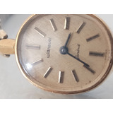 Reloj Wittnauer Geneve Swiss De Cuerda Vintage Chapa De Oro 